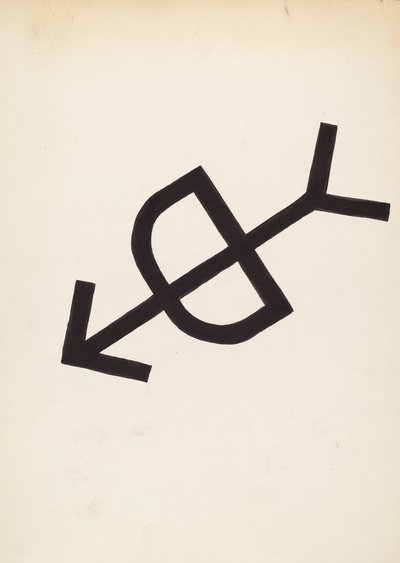 牛牌，约1936年。 作者 J·亨利·马利