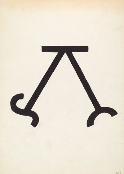 牛牌，约1936年。 作者 J·亨利·马利