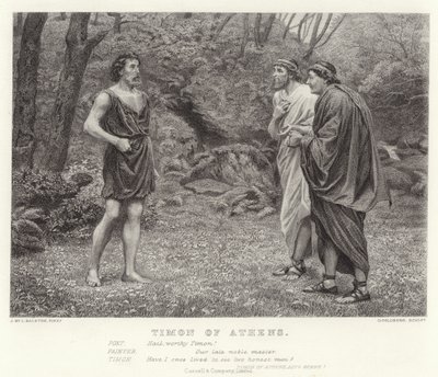 雅典的Timon，雅典的Timon，第五幕，第一幕 作者 J.M.L. Ralston