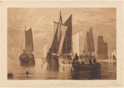 平静》，1812年出版。 作者 约瑟夫·马洛德·威廉·特纳