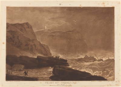 约克郡的海岸》，1811年出版 作者 约瑟夫·马洛德·威廉·特纳