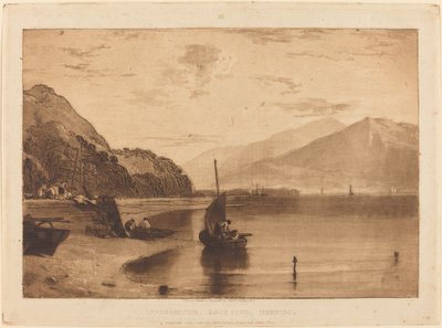 因弗拉里码头，1811年出版。 作者 约瑟夫·马洛德·威廉·特纳