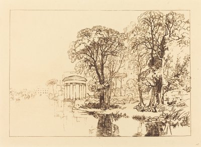 Isleworth，1819年出版。 作者 约瑟夫·马洛德·威廉·特纳