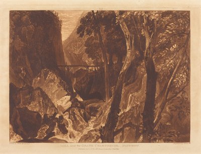 大沙特河附近的磨坊，1816年出版。 作者 约瑟夫·马洛德·威廉·特纳