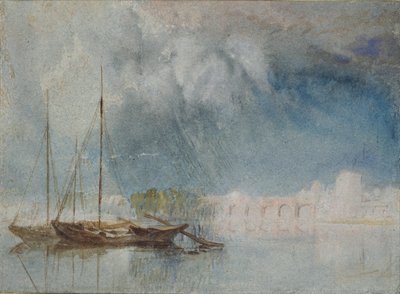 南特：Pont Pirmil, 约1830年 作者 约瑟夫·马洛德·威廉·特纳
