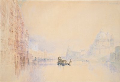 威尼斯：大运河，1840年 作者 约瑟夫·马洛德·威廉·特纳