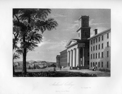 1855年，马萨诸塞州阿默斯特学院。 作者 J·阿切尔