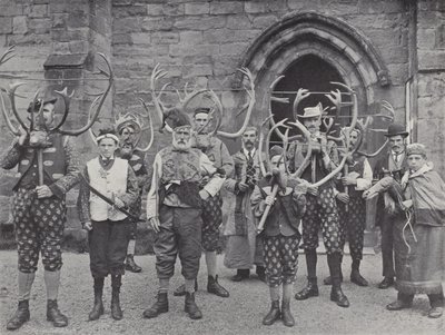 Horn Dance，Abbots Bromley，所有角色 作者 J.本杰明·斯通