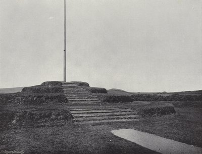Tynwald Day，Tynwald Mount 作者 J.本杰明·斯通