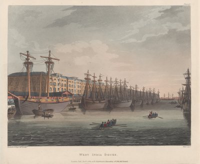 West India Docks, January 1, 1810., January 1, 1810. 作者 J. 布拉克