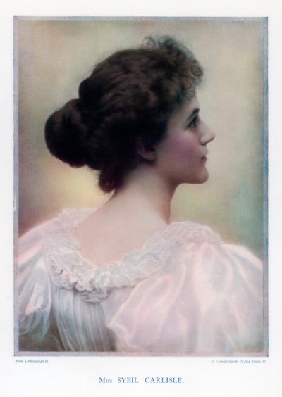 西比尔-卡莱尔，女演员，1901年。 作者 J卡斯沃尔史密斯