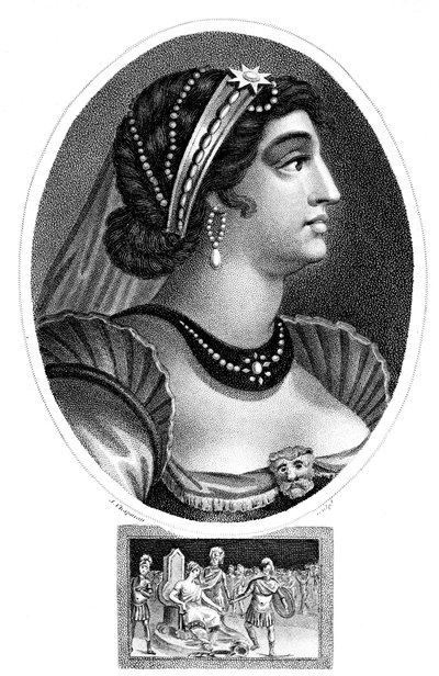 埃及女王克娄巴特拉，1804年。 作者 查普曼
