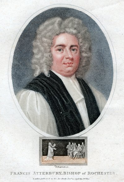 弗朗西斯·阿特伯里（Francis Atterbury），英国文人，政客和主教，1798年。 作者 查普曼
