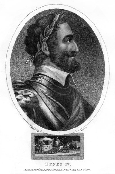 法国国王亨利四世（Henry IV），1805年。 作者 查普曼