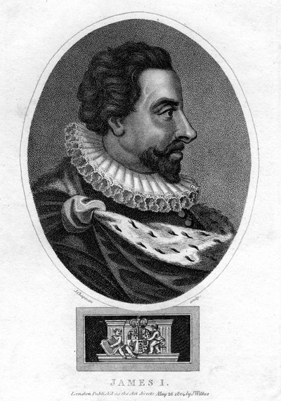 英格兰詹姆斯一世，1804年。 作者 查普曼