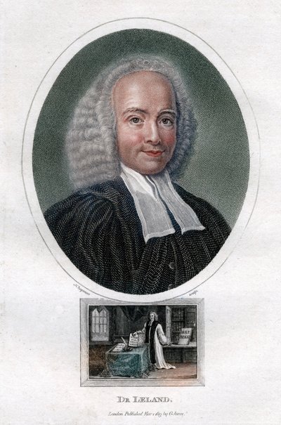 约翰·利兰德（John Leland），18世纪英国长老会牧师，是神学著作的作者，1813年。 作者 查普曼