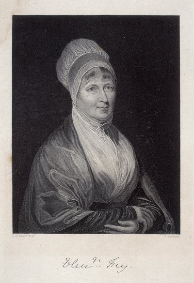 伊丽莎白·弗莱（Elizabeth Fry），1844年 作者 J·科克伦