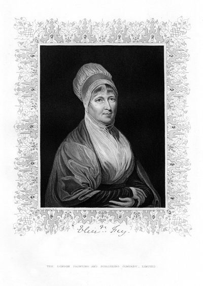 伊丽莎白·弗莱（Elizabeth Fry），英国慈善家，十九世纪。 作者 J·科克伦