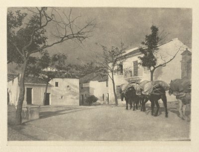 镜头下的工作：一个广场--隆达，1914年。 作者 J. 克雷格·安南
