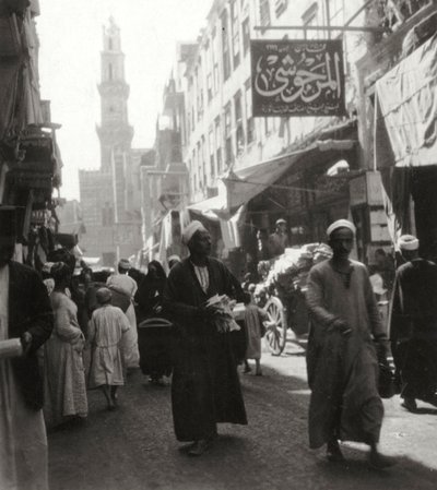 El Ghoria集市，埃及开罗，二十世纪 作者 戴登·霍姆斯