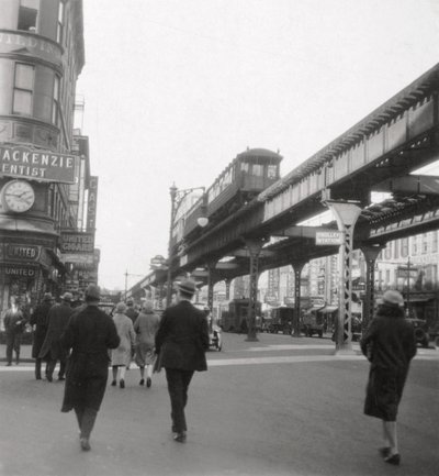 Flatbush Avenue，美国纽约，二十世纪 作者 戴登·霍姆斯
