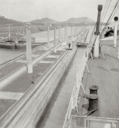 SS Orbita，巴拿马运河，巴拿马，二十世纪 作者 戴登·霍姆斯
