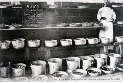 法国外籍军团，阿尔及利亚西迪贝尔阿贝斯，1910年。 作者 J·盖瑟