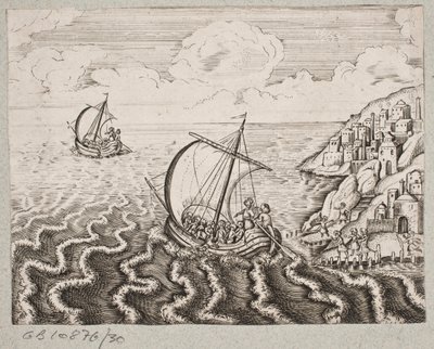 插图 til Adam Olearius，"Persianischer Rosenthal von einem Sinnreichen Poeten Schich Saadi[......]"，石勒苏益格，1660 年 作者 J穆勒