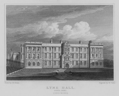 Lyme Hall, North Front, Cheshire (engraving) 作者 约翰·普雷斯顿·尼尔