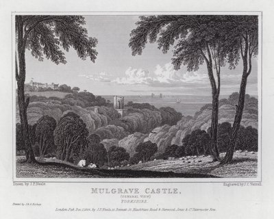 Mulgrave Castle, General View, Yorkshire (engraving) 作者 约翰·普雷斯顿·尼尔