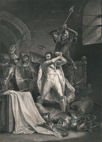 理查德二世（Richard II）逝世，1400年，十九世纪中叶。 作者 罗杰斯