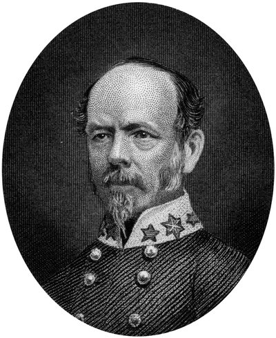 约瑟夫·艾格斯顿·约翰斯顿（Joseph Eggleston Johnston），同盟国将军，1862-1867年。 作者 罗杰斯