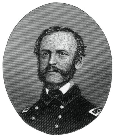 海军上将约翰·达尔格伦（John Dahlgren），1862-1867年，美国海军。 作者 罗杰斯