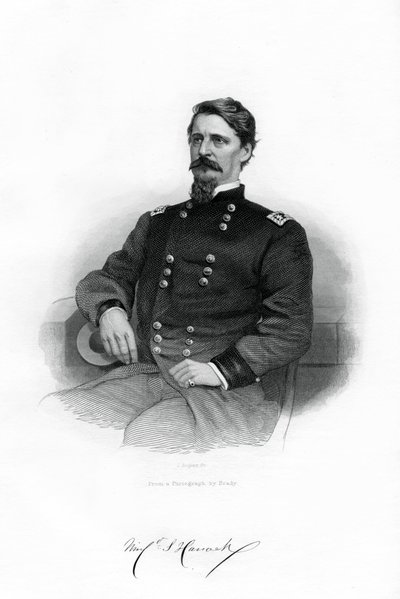 温菲尔德·斯科特·汉考克（Winfield Scott Hancock），联邦将军，1862-1867年。 作者 罗杰斯