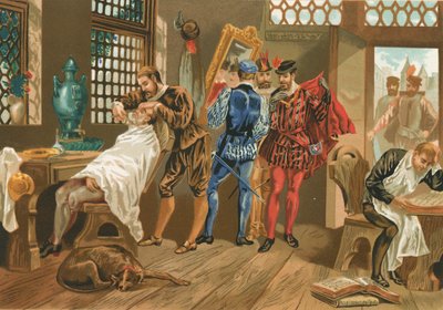 Ambroise Pare是巴黎的学徒理发师 作者 J·塞拉