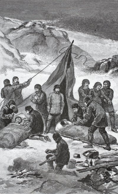 The Rescue，1884年6月23日，酒吧。伦敦1886年 作者 J.尖顶戴维斯