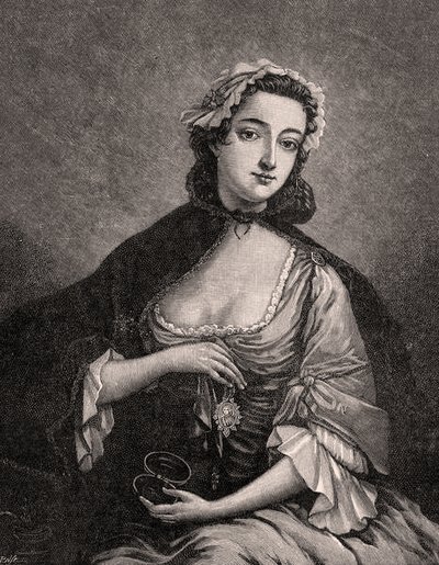 Flora Macdonald的肖像（1722-90） 作者 J after Markluin