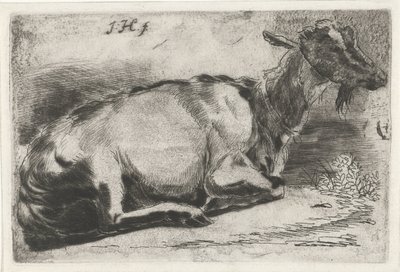 躺着的山羊 作者 Jabes Heenck