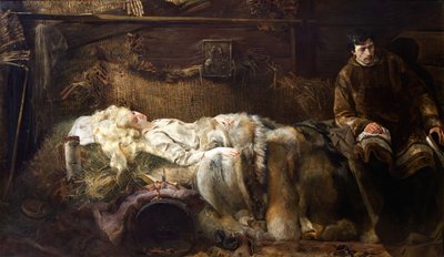 艾莲奈之死 作者 雅克·马尔切夫斯基（Jacek Malczewski）