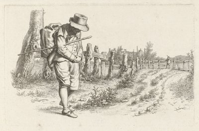 乡间小路上的旅人 研究版画 / Etudes gravées（系列标题） 作者 雅各布·恩斯特·马库斯