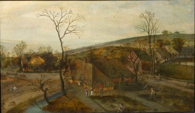 四季》（The Four Seasons）：春天，1577年。 作者 雅各布·格里默