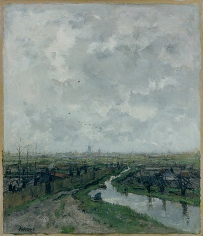 海牙附近的沙拉花园，c.1878 作者 雅各布·亨里库斯或亨德里克斯·马里斯