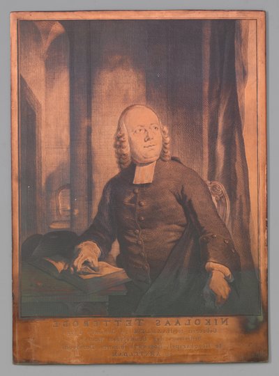 尼古拉斯·范泰特罗德的肖像 作者 Jacob Houbraken（艺术家签名）