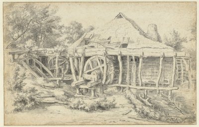 水车景观 作者 Meindert Hobbema（拒绝归因）
