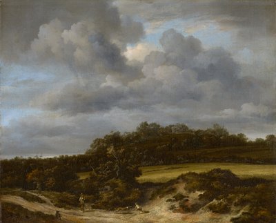 玉米田，1660年 作者 Jacob van Ruisdael