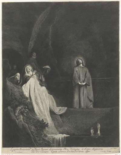 拉撒路的复兴 作者 扬·利文斯（Jan Lievens）