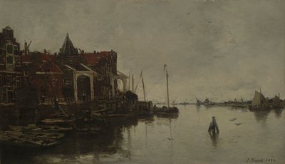 海港风光 作者 雅各布·马里斯