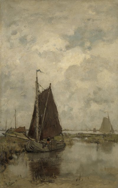 Ships in Dull Weather 作者 雅各布·马里斯