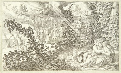 巴克库斯和阿里阿德涅 作者 在大卫文克布恩斯之后