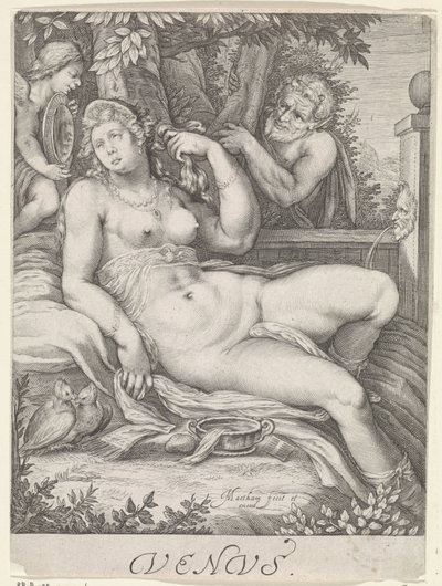 萨提尔窥视的金星
金星 作者 雅各布·马塔姆（Jacob Matham）